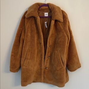 GAP Tan Sherpa Jacket